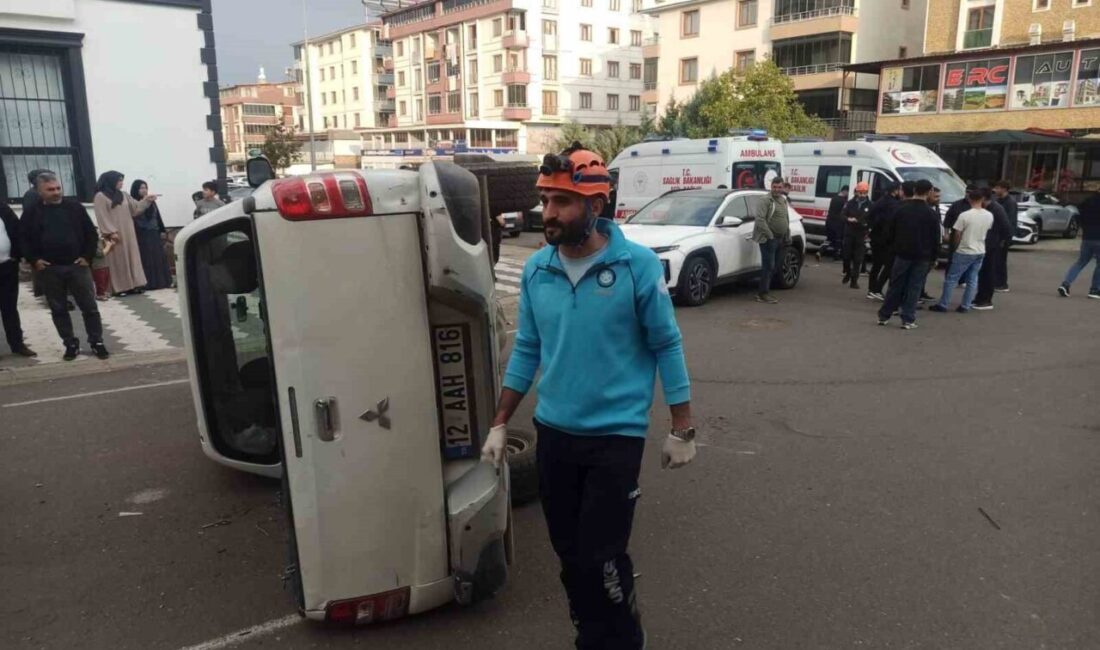 Bingöl’de otomobil ile pikabın çarpışması sonucu meydana gelen kazada 2