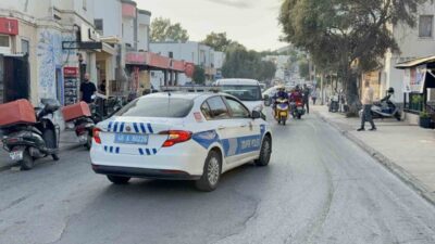 Muğla’nın Bodrum ilçesinde, Gümbet Mahallesi’nde bulunan bir depoda çıkan yangın