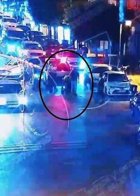 Hatay’da, Dörtyol ilçesinde Çaylı Caddesi’nde görev yapan polis ekipleri, boğazına