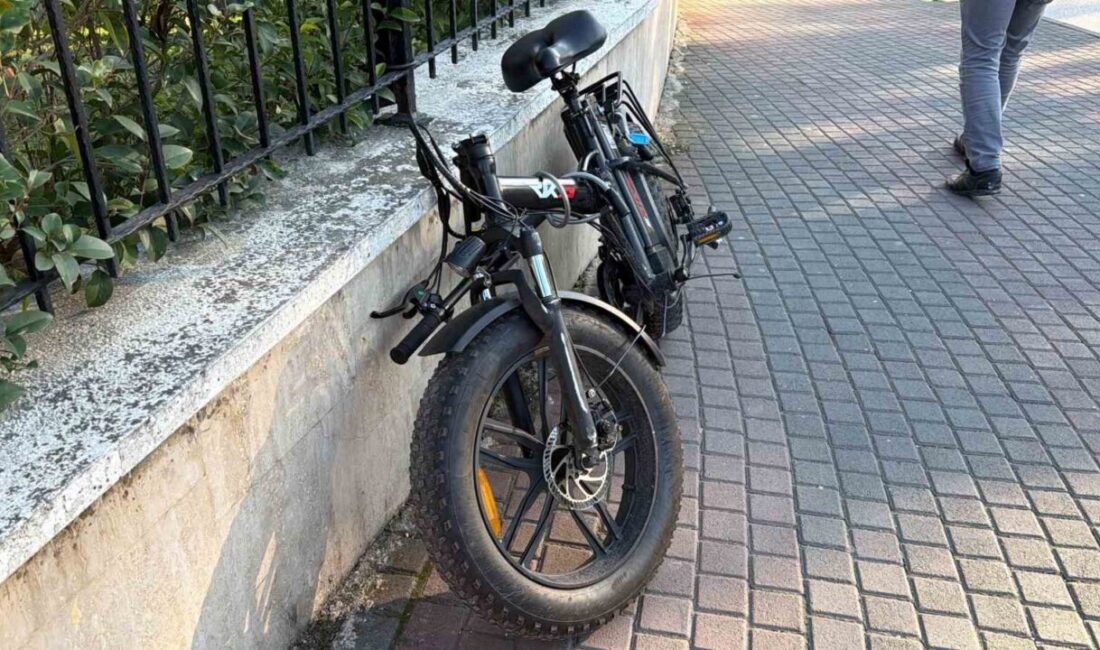 Bolu’da meydana gelen trafik kazasında, 14 yaşındaki bir çocuk elektrikli