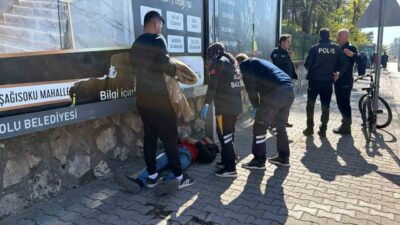 Bolu’da, Bahçelievler Mahallesi Atatürk Bulvarı’nda iş görüşmesine gitmek için yürüyen