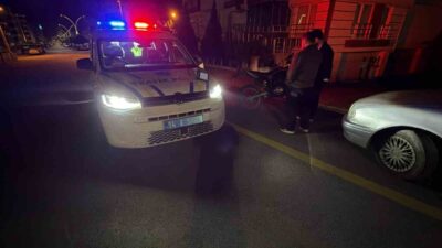 Bolu’da yaşanan trafik kazasında, motosiklet sürücüsü, dönüş yapan bir araç