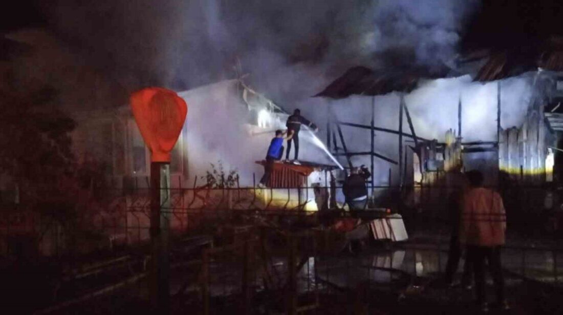 Mudurnu ilçesine bağlı Taşkesti beldesi Arpa Seki Mahallesi’nde meydana gelen
