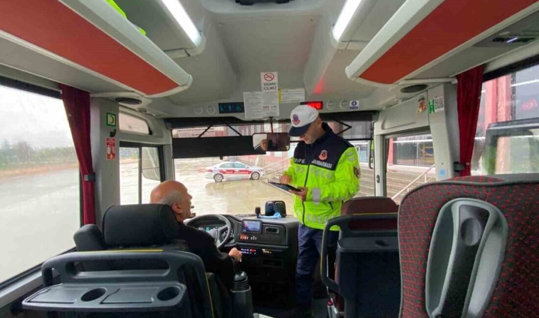 Bolu İl Jandarma Komutanlığı, okul çevreleri ve servis araçlarına yönelik