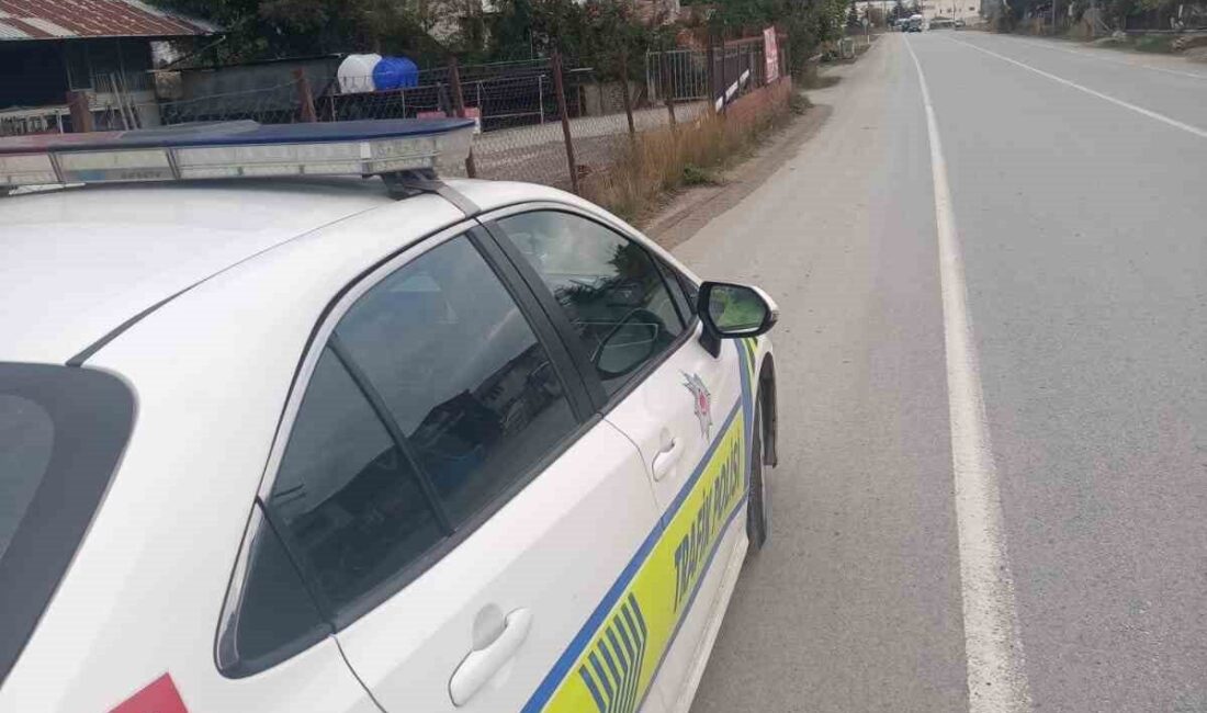Mudurnu ilçesinde, ilçe girişindeki yolun yenilenmesi sonrasında araç hızlarının artması