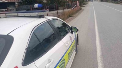 Mudurnu ilçesinde, ilçe girişindeki yolun yenilenmesi sonrasında araç hızlarının artması