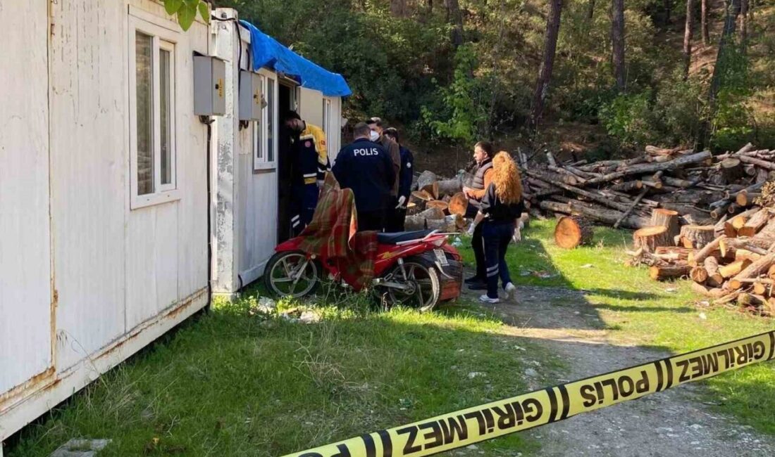 Sinop’un Boyabat ilçesinde yaşayan bir kişi, kaldığı konteynerde ölü olarak