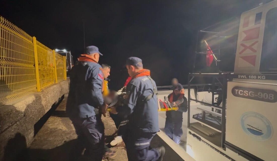 Bozcaada ilçesinde meydana gelen trafik kazasında yaralanan 44 yaşındaki bir