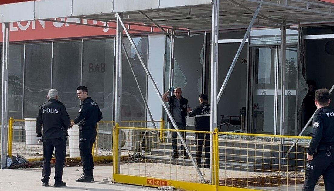 Bursa’nın Nilüfer ilçesinde devam eden inşaat projesinin Babylon satış ofisine