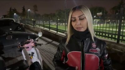 Bursa’da motosikletinin ayna ve gaz kolundaki ayarların bozuk olması nedeniyle