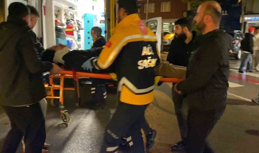 Bursa’nın İnegöl ilçesinde bir motosikletin yayaya çarptığı kaza sonucunda yaya