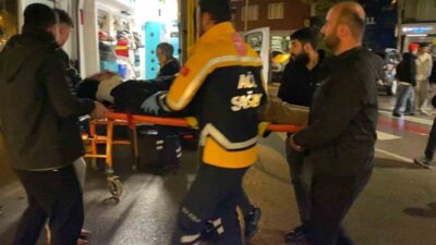 Bursa’nın İnegöl ilçesinde bir motosikletin yayaya çarptığı kaza sonucunda yaya