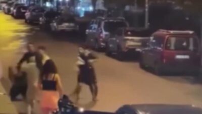 Büyükçekmece’de trafikte karıştığı bir tartışma sonrasında agresif tavırlar sergileyen ve