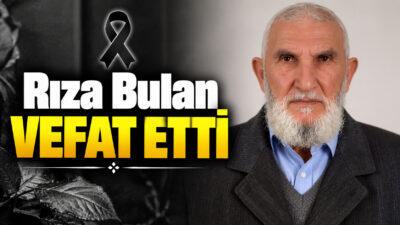Büyüknefes köyü sakinlerinden Rıza Bulan vefat etmiştir. Merhumun cenazesi, kılınacak