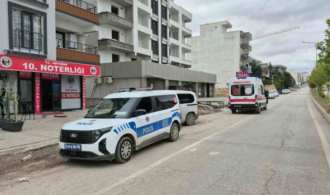 Adıyaman’da bir şahıs, Altınşehir Mahallesi Gazihandede Caddesi’nde cadde üzerinde ilerlerken