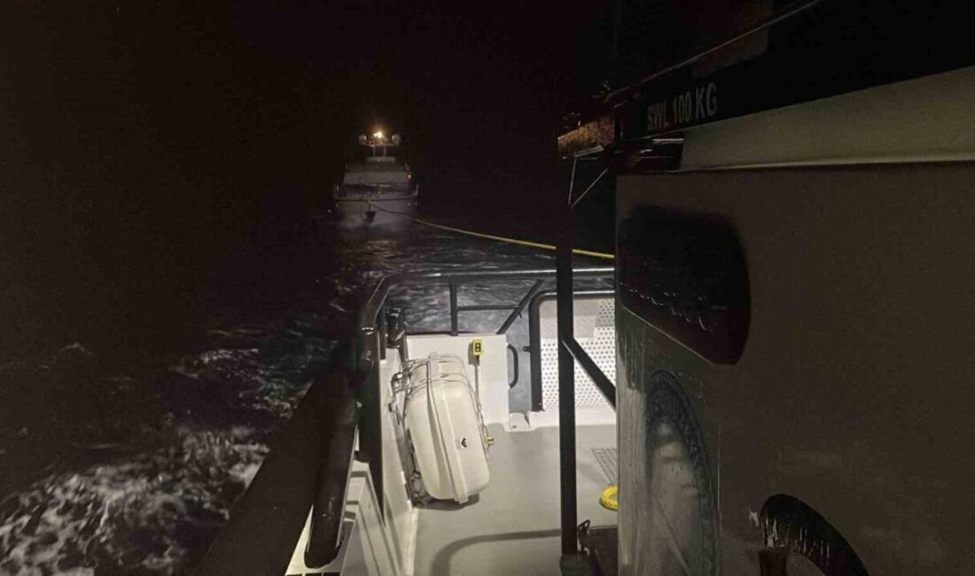 Çanakkale’nin Ayvacık ilçesi açıklarında meydana gelen olayda, 3 kişinin bulunduğu