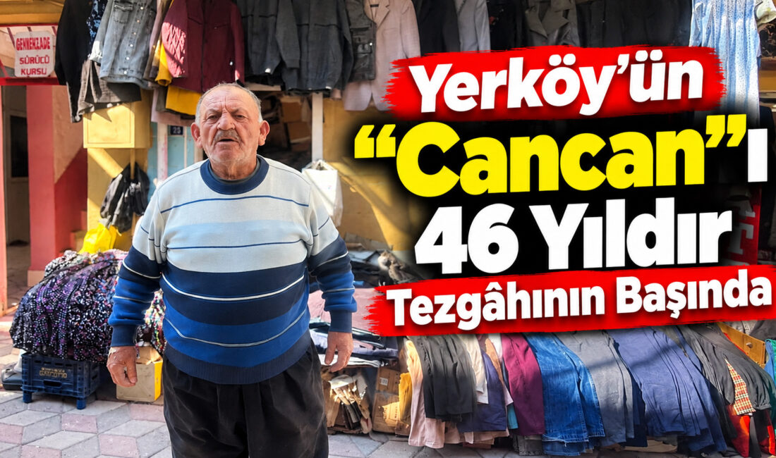 Yozgat’ın Yerköy ilçesinde 1980 yılından bu yana sergi açarak giysi