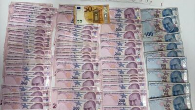 Samsun’un Çarşamba ilçesinde bir iş yerinde kumar oynayan beş kişiye