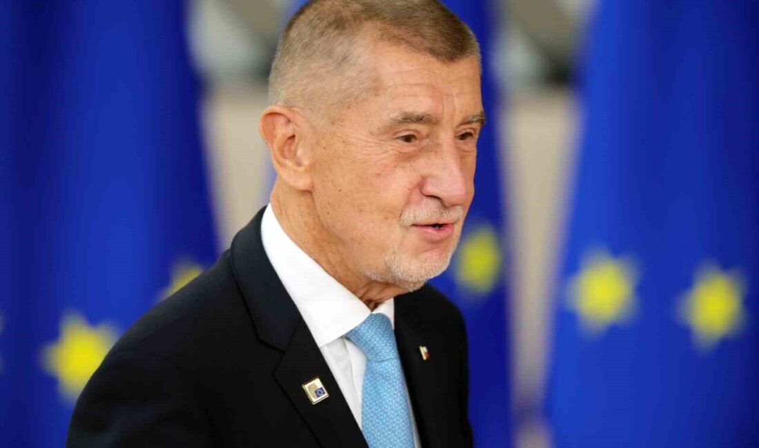 Çekya Başbakanı Andrej Babis, Brüksel’de düzenlenen Avrupa Birliği Liderler Zirvesi