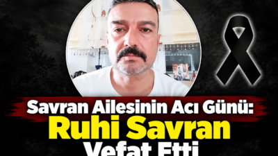 Çiçekdağı eşrafından merhum Hüseyin Savran’ın oğlu Ruhi Savran vefat etti.