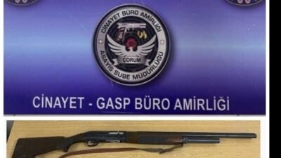 Çorum’da polis ekipleri tarafından gerçekleştirilen operasyonlarda silahlar, tüfekler ve çeşitli