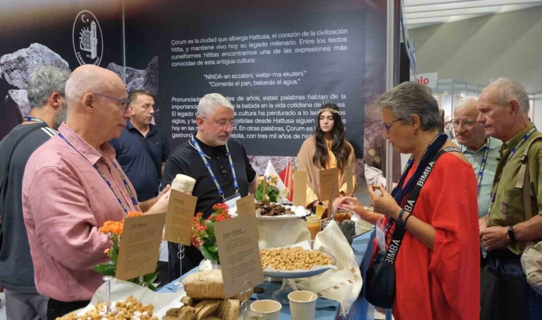 Çorum’un binlerce yıllık mutfak kültürü, İspanya’nın San Sebastian kentinde düzenlenen