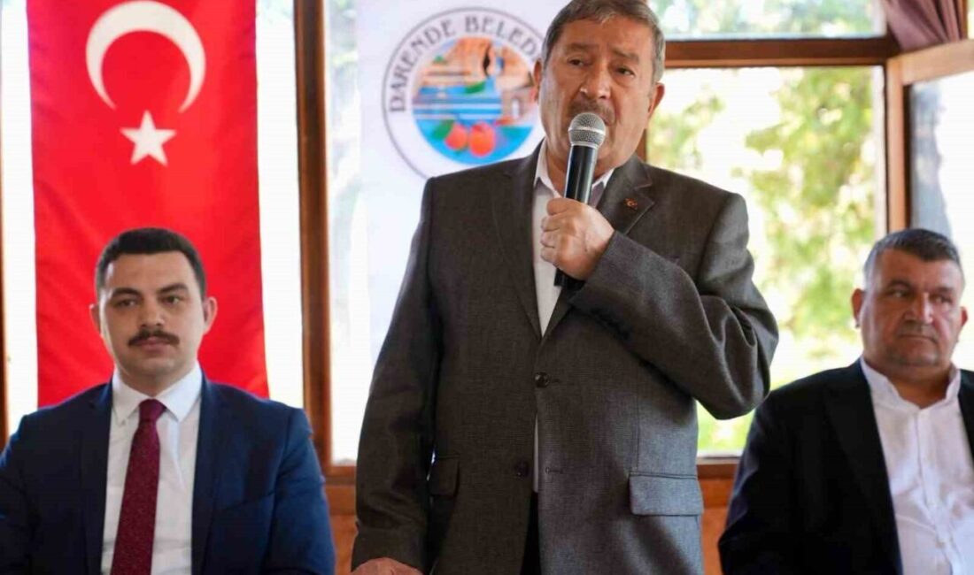 Darende Belediye Başkanı Alican Bozkurt, Muhtarlar Günü kapsamında Darende Kaymakamı