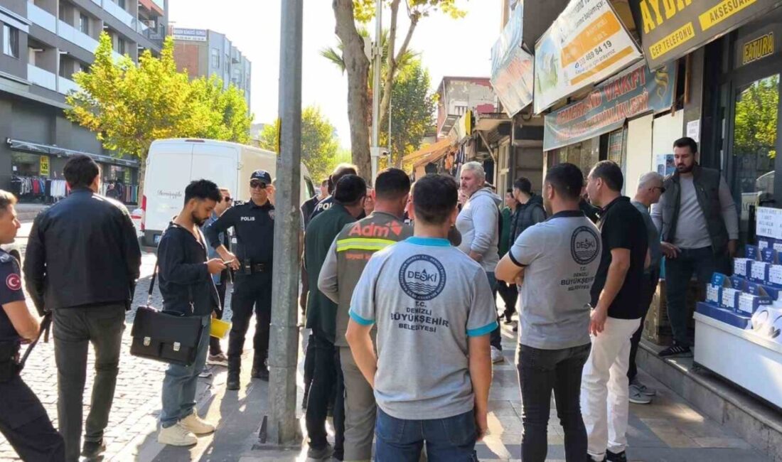 Denizli’deki Tomaş İş Hanı esnafı, altyapı hizmetlerinin kesilerek yıkıma başlanmasına