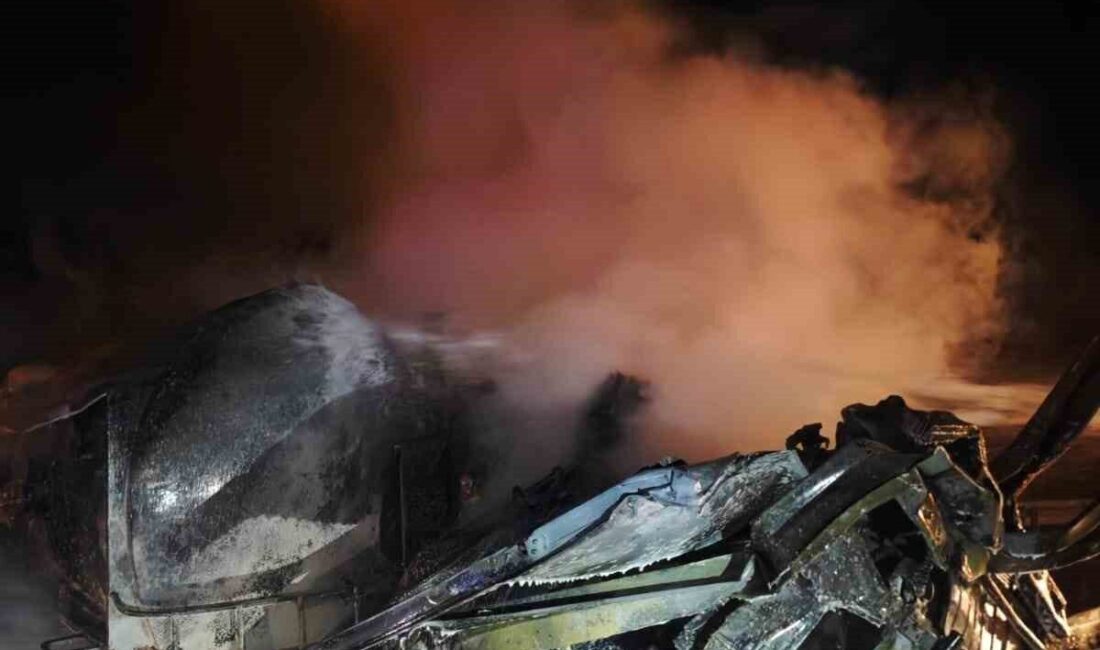 Akaryakıt Tankeri Devrilip Alev Aldı: Sürücü Hayatını Kaybetti Şanlıurfa’nın Viranşehir