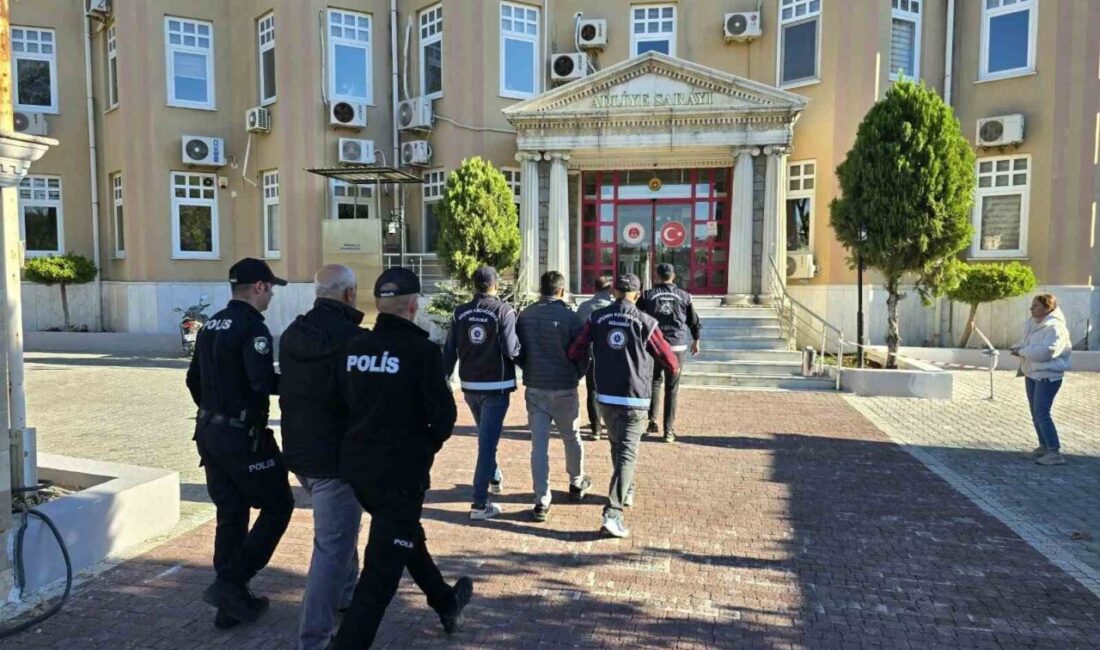 Didim ilçesinde gerçekleştirilen göçmen kaçakçılığı ve insan ticareti operasyonunda, makilik