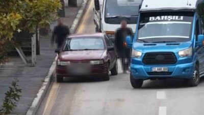 Kırıkkale’de trafik denetimine yakalanan ehliyetsiz sürücü, araçtan inip hiçbir şey