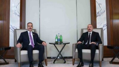 Türkiye Dışişleri Bakanı Hakan Fidan, resmi ziyareti kapsamında bulunduğu Azerbaycan’da
