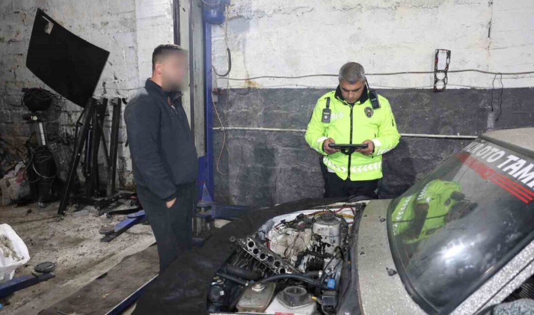 Nevşehir’de aracıyla drift yaparak trafik güvenliğini tehlikeye atan bir sürücü,