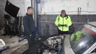 Nevşehir’de aracıyla drift yaparak trafik güvenliğini tehlikeye atan bir sürücü,