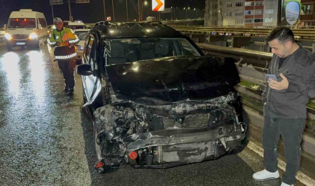 Samsun’da meydana gelen trafik kazasında, bir kişi yaralandı. Olay, Canik