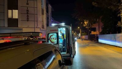 Düzce’de bir motosikletin kaldırıma çarpması sonucu meydana gelen trafik kazasında