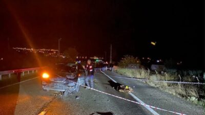 Elazığ’da yolun karşısına geçmeye çalışan şahıs, otomobil çarpması sonucu hayatını