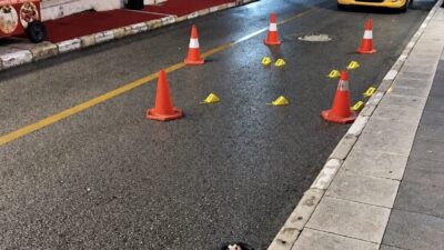 Elazığ’da dün gece meydana gelen olayda, Hürriyet Caddesi’nde iki grubun