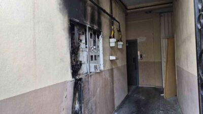 Adıyaman’da, Yeşilyurt Mahallesi Malatya Caddesi üzerinde bulunan 5 katlı bir