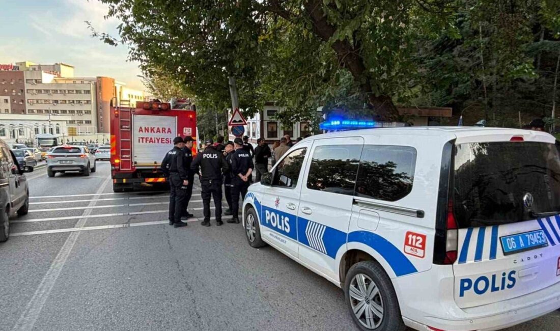 Keçiören ilçesinde bir elektrik trafosuna giren zihinsel engelli bir bireyin