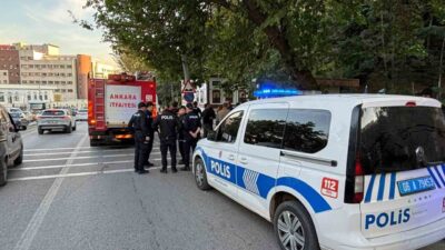 Keçiören ilçesinde bir elektrik trafosuna giren zihinsel engelli bir bireyin