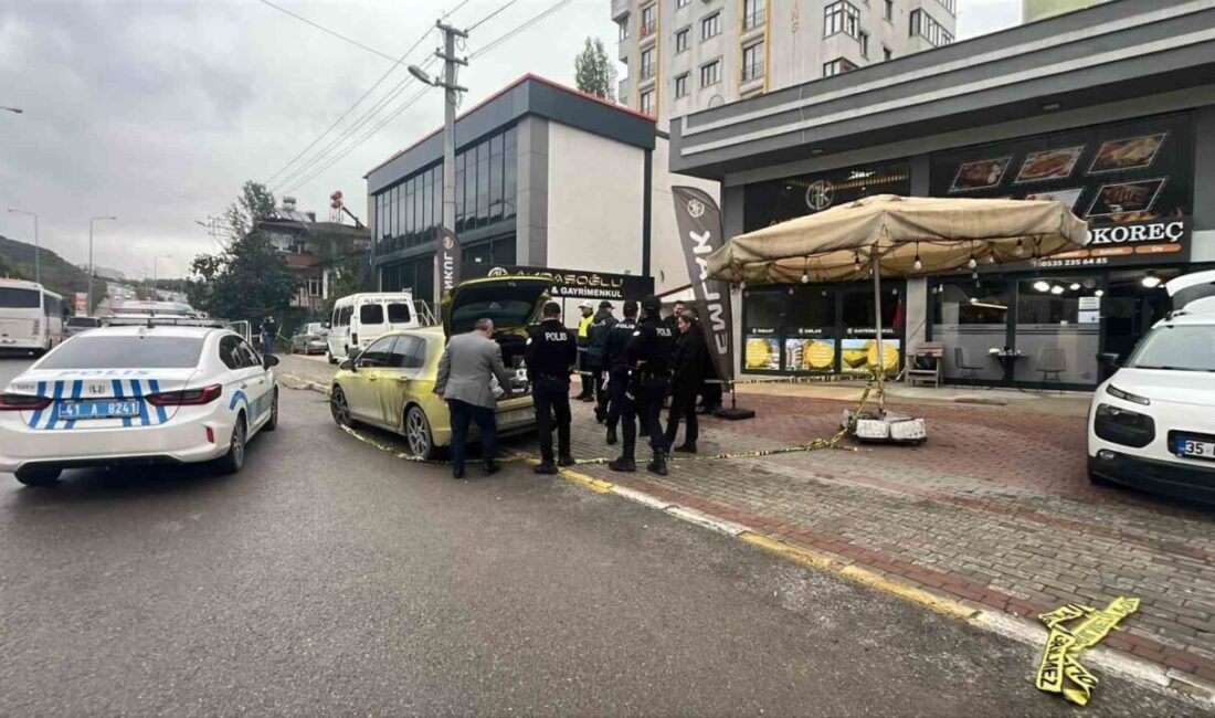 Kocaeli’nin Gebze ilçesinde emlak ofisinde çıkan silahlı kavgada 1 kişi