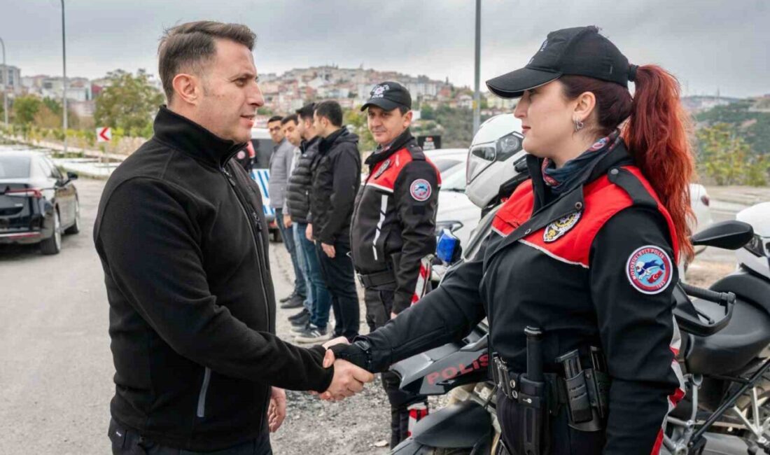Bilecik İl Emniyet Müdürü Erdem Çağlar, Akasyaaltı Uygulama Noktası’nda denetim