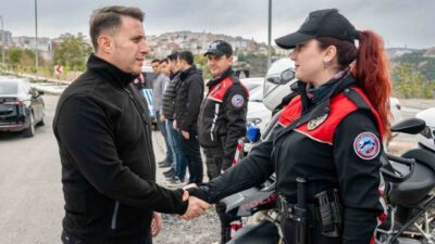 Bilecik İl Emniyet Müdürü Erdem Çağlar, Akasyaaltı Uygulama Noktası’nda denetim
