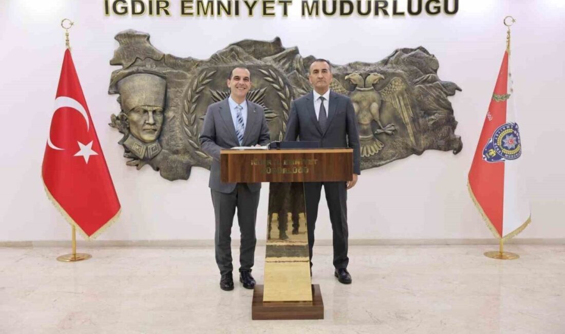 Iğdır’a görevlendirilen yeni İl Emniyet Müdürü Erarslan Er, Vali M.