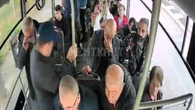 Edirne’de bir şehir içi ulaşım aracında epilepsi hastası bir yolcu