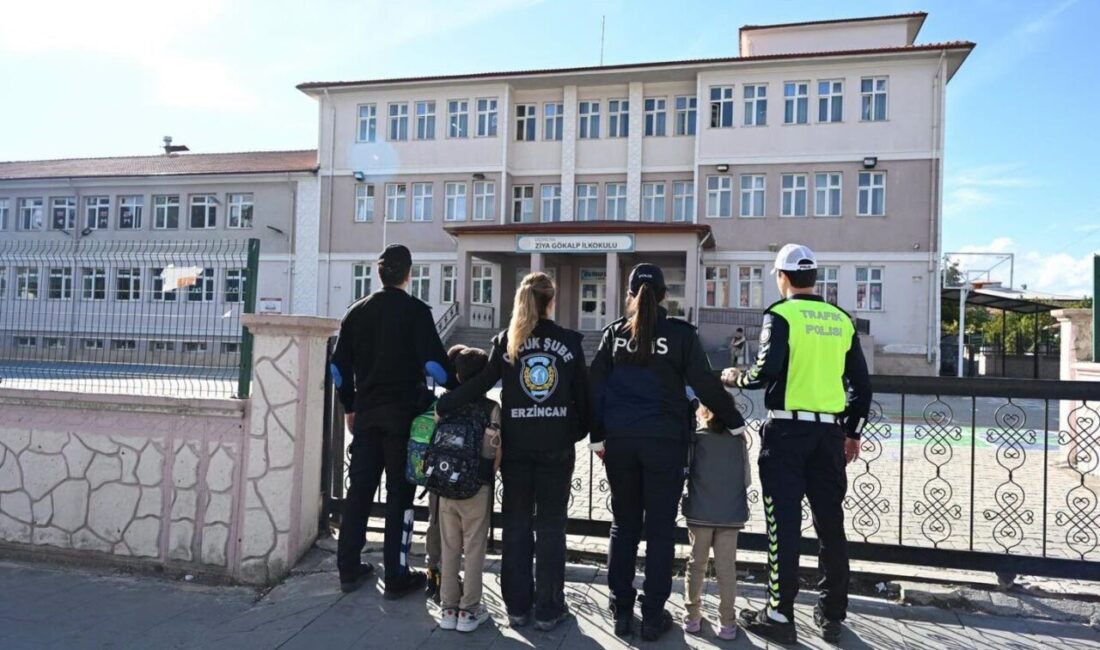 Erzincan’da çocuk ve gençlerin korunmasına yönelik yapılan okul çevresi denetimleri