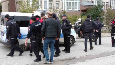 Erzurum’da kardeşler arasında yaşanan kavgada gerilim dolu anlar yaşandı ve