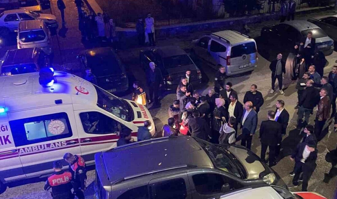 Erzurum’da bir düğün salonunda meydana gelen bıçaklı kavga sonucunda 3