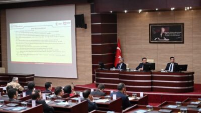 Erzurum Valisi Aydın Baruş başkanlığında gerçekleştirilen “İl Eğitim Güvenliği Yürütme